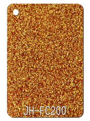 Lekkie złote brokatowe arkusze akrylowe Niestandardowe kolczyki z pleksiglasu Decor