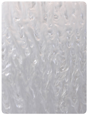 Białe perłowe arkusze akrylowe 4 stopy x 8 stóp do wystroju torebki