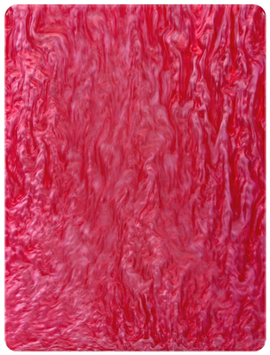 Różowo-czerwone wzorzyste perłowe arkusze akrylowe 2440 x 1220 mm Odporność na warunki atmosferyczne