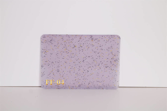 Arkusze akrylowe Pmma Glitter 1/8 Purple Glitter Board Błyszczące dekoracje