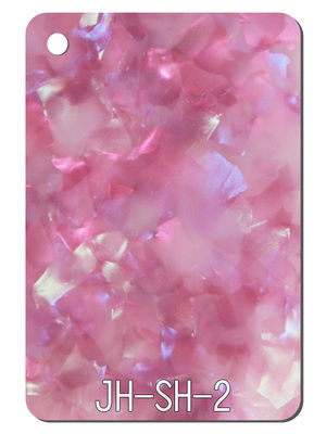 Różowy kwiatowy wzór tekstury powłoki Arkusz akrylowy Wodoodporny arkusz akrylowy 48 X 96